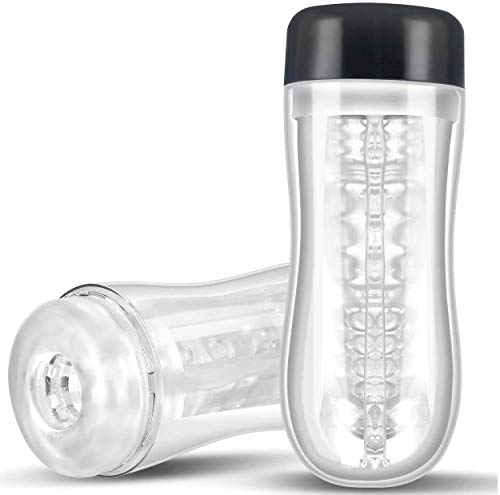 Masajeador Portatil con Material Seguro y Suave,Desmontable,Transparente y Negro