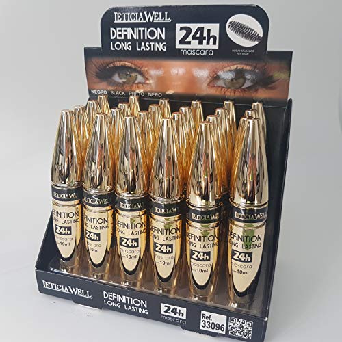 Máscara de 24 horas, adecuada para extensiones de pestañas: máscara de 10 ml sin aceite, soluble en agua