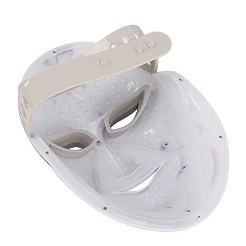 Máscara de terapia de luz LED de color 7 con máscara facial para el cuidado de la piel y la terapia de rejuvenecimiento del cuello/luz de la piel