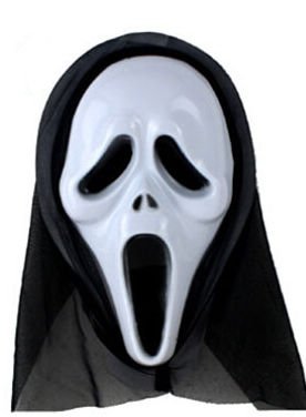 Máscara Scream de plástico