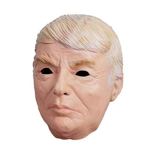 MASCARELLO Mascarío Donald Trump Mascara de látex Famosas presidenciales de Estados Unidos máscaras de Fiesta Hombres Disfraces de Halloween