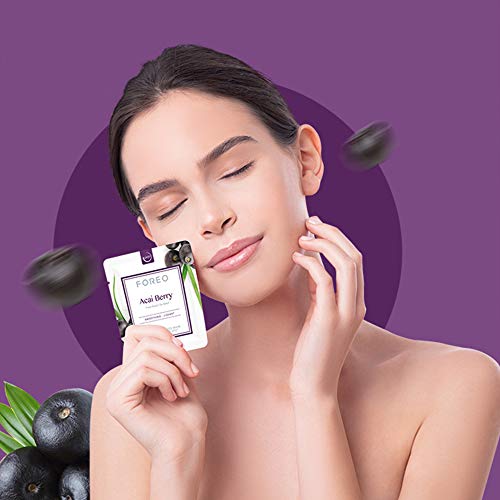 Mascarilla activa UFO Acai Berry, de FOREO - pack de 6 unidades