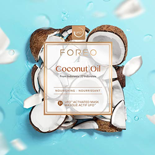 Mascarilla activa UFO Coconut Oil, de FOREO - pack de 6 unidades