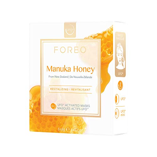 Mascarilla activa UFO Manuka Honey, de FOREO - pack de 6 unidades