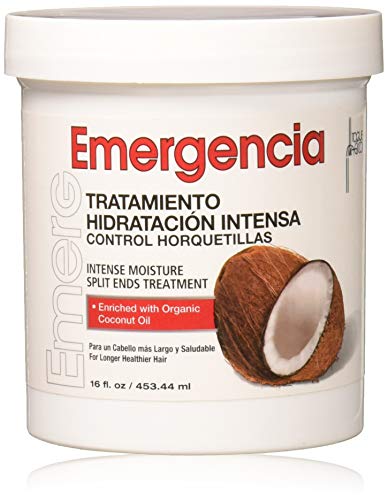 Mascarilla De Aceite De Coco Toque Magico Emergencia 453ML – Tratamiento Para Las Puntas Abiertas Enriquecido