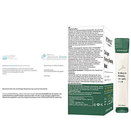 Mascarilla Exfoliante Facial, Mascarillas Limpiadoras, Mascarilla Hidratante, Tratamiento para el acné profundo Eliminador de blanqueamiento Máscara para dormir