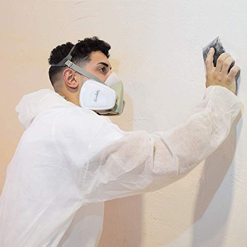 Mascarillas antipolvo De Gas Filtro Carbon Activo Antipolvo Para Pintar Pintura 4 FILTROS INCLUIDOS Protectora Mascara Antipolucion Gas Mask 720T