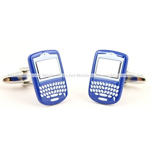MasGemelos - Gemelos Blackberry Azul Cufflinks