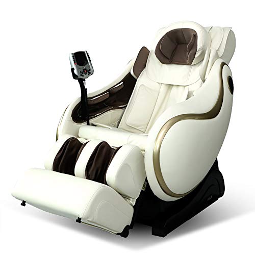 Massage chair F9 Sillón de Masaje 4D, Gravedad Cero, Sistema de Calor,White