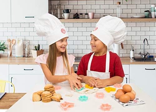 MasterChef Juego de Cocina Infantil, Set de Reposteria con Utensilios de Cocina Reales y Recetas, Juegos Educativos para Niños, Regalos Originales para Niños y Niñas 5-12 Años