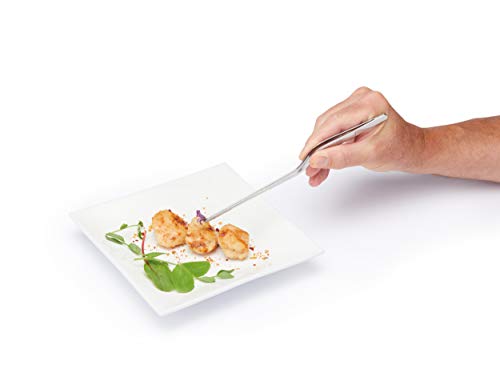 MasterClass MCPREPTONGS21 - Pinzas para chef (acero inoxidable)