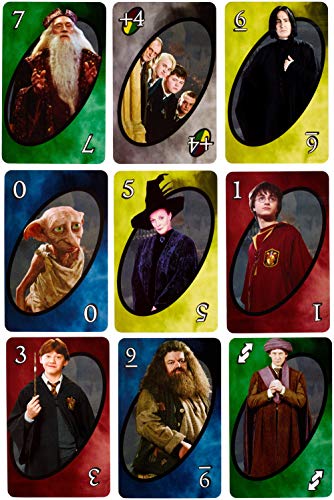 Mattel Games UNO Harry Potter, Juego de Cartas (FNC42)