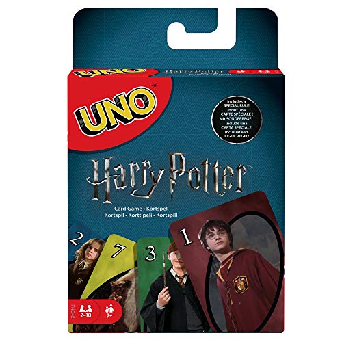 Mattel Games UNO Harry Potter, Juego de Cartas (FNC42)