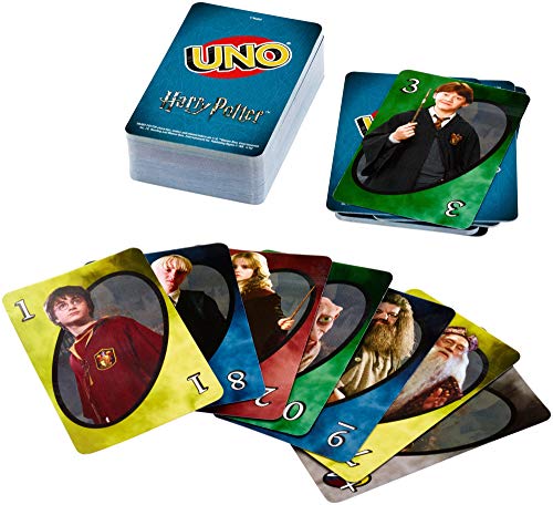 Mattel Games UNO Harry Potter, Juego de Cartas (FNC42)