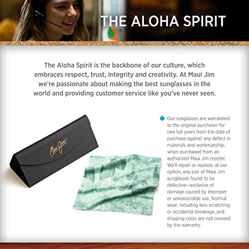 Maui Jim H728-01M Gafas, marron mate, 61/16/140 para Hombre