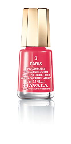 Mavala Mini Colors Pintauñas | Esmalte de Uñas | Laca de Uñas | 47 Colores Diferentes, Color Paris 03 (Rojo), 5 ml