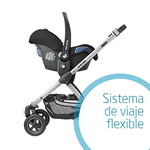 Maxi-Cosi Citi 8735672110 Silla Auto Grupo 0+, Silla coche bebé portátil, bebé recién nacido hasta 12 meses, color essential black