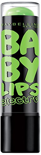 Maybelline Baby Lips Electro 90 Minty Sheer - bálsamos para labios (Minty Sheer, Mujeres, Piel seca, Piel normal, Hidratante)