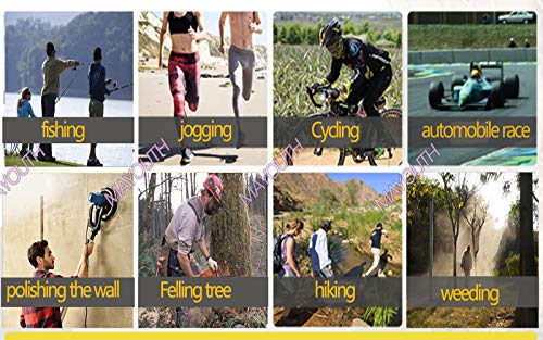 MAYOUTH Balaclava Protección UV Máscaras faciales para ciclismo Deportes al aire libre Mascarilla facial Transpirable 3pack Buen regalo Gran regalo (Negro + azul + gris)