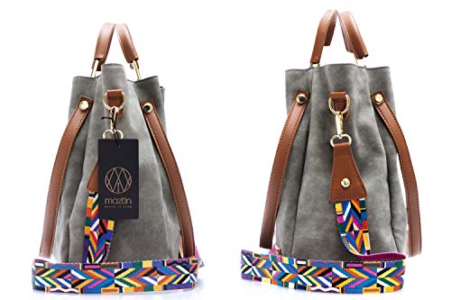 MAZTIN bolsos mujer bandolera hombro y mano marca siéntete única y elegante muy moderno para vestir ir de viaje fiesta o paseo colores que conjuntan con todo, ropa vaquero,muy originales para coofit