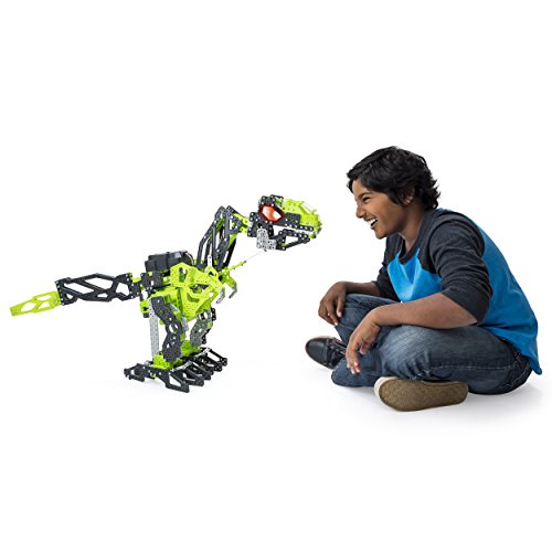 MECCANO Tech T-Rex - Juegos de construcción (Robot, IR Remote, Verde, Gris, Caja)
