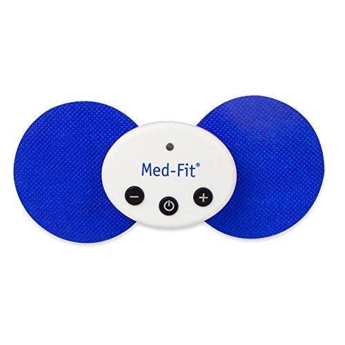 Med-Fit Mini TENS estimulador muscular. Recargable y inalámbrico -Trata el dolor de la espalda, ciática, cuello, rodilla, artritis y dolor muscular, ideal para los músculos doloridos y estresados