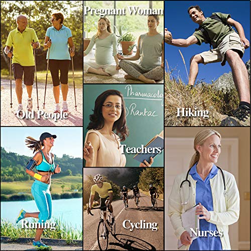 Medias de Compresión Gradual (15-20mmHg)para Enfermeras Embarazos(SET1,L/XL)