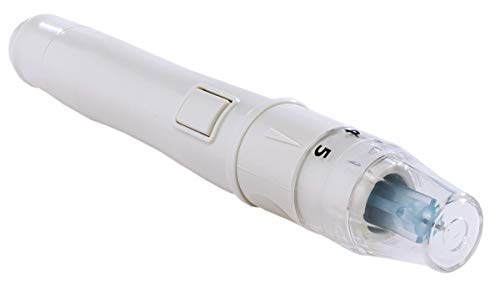 Medidor de glucosa en sangre especialmente calibrado para su uso en perros y gatos - Glucometro veterinario para mascotas - Producto e instrucciones en inglés - Nueva versión del 2018