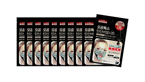 Mediheal Mogongtox Soda Bubble Masks Packs Facial Skin Care 10 Sheets by Mediheal