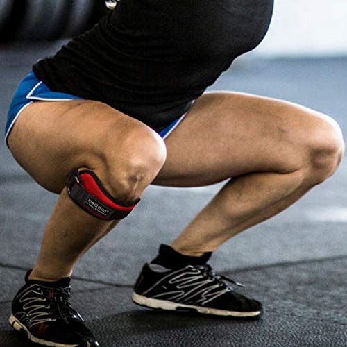 Medipaq Rodillera Protectora de Rótula y Ligamientos – Cinta Rotuliana con Compresión y 4x Imanes Potentes para el Alivio del Dolor