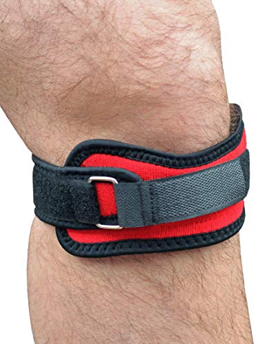 Medipaq Rodillera Protectora de Rótula y Ligamientos – Cinta Rotuliana con Compresión y 4x Imanes Potentes para el Alivio del Dolor