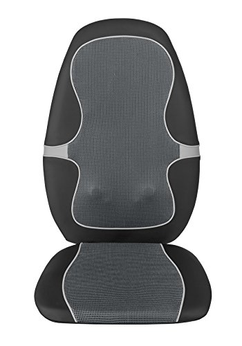 Medisana Masajeador con 4 Cabezales de Masaje Giratorio y Diferentes Niveles de Intensidad, Gris Oscuro, 3 Unidades