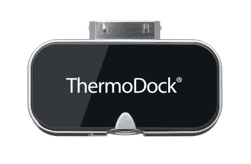 Medisana ThermoDock - Termómetro por infrarrojos para iPhone, iPod Touch o iPad