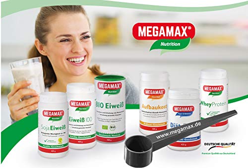 MEGAMAX Nutrition Eiweiß 100 Pulver Cappuccino-Geschmack, 750 g Polvo
