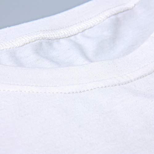 MEIbax Impresión de los Labios de Moda Manga Corta para Damas de Gran tamaño Camiseta Cuello Redondo Suelto Top de Camiseta de señora Slim Mujer Casual Modelos explosivos Dia de Miembro