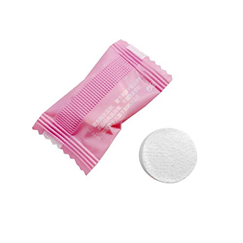 Mein HERZ 150 pcs Toalla comprimida, Toalla de Viaje, Toalla mágica, Toallas comprimidas mágicas, Facial Exterior Viajes Salud Deporte Toalla mágica Belleza Herramienta cosmética