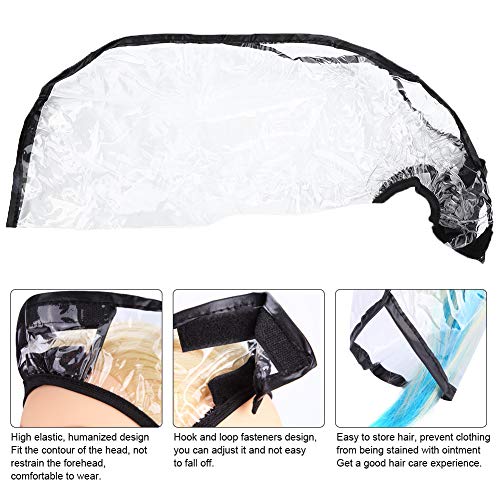 Meiyya Embudo para el Cabello de salón Profesional, Embudo para Lavar el Cabello, Herramienta de peluquería para Tratamiento con Aceite Caliente, champú, salón en casa(Hair Funnel)