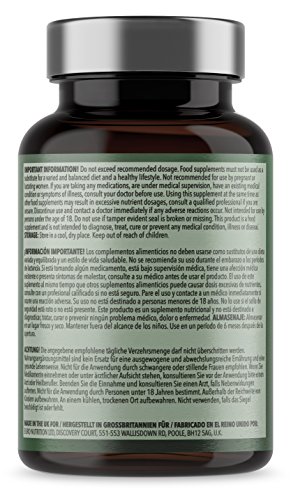 Mejillón de labios verdes - 500mg x 180 cápsulas | Mejill Labio Verde Extracto Suplemento - Producto natural, hecho en el Reino Unido | Tabletas de Mejillon Labios Verdes de la más alta calidad