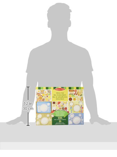 Melissa & Doug - Bloc de autoadhesivos para Hacer Comidas (14193)