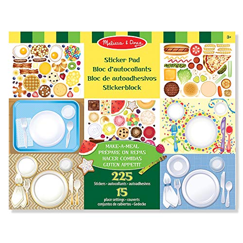 Melissa & Doug - Bloc de autoadhesivos para Hacer Comidas (14193)