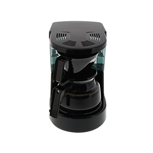 Melitta Cafetera de filtro con jarra de vidrio, Para 2 tazas de café, Aromaboy, Negro, 1015-02