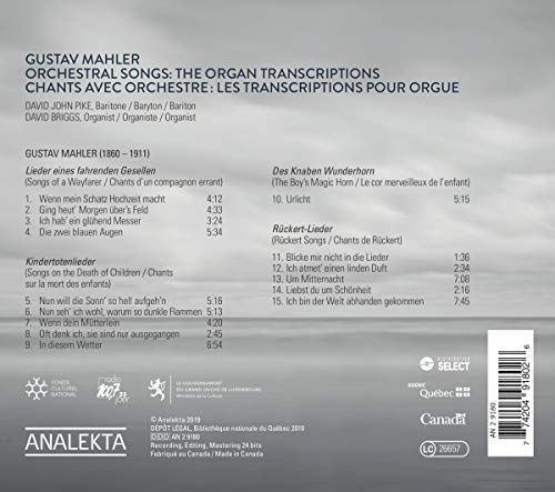 Melodies Orchestrales/Transcriptions pour Orgue