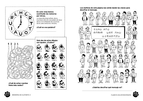 Memoria de elefante: Cuaderno para Tercero De Primaria: Juegos para 7 y 8 años: tercero de primaria - Cuadernillo de actividades: 3 (Cuaderno de actividades)