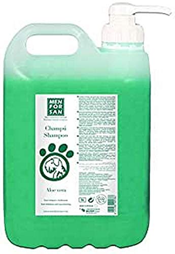MENFORSAN Champú Aloe Vera Perros - 5 Litros,