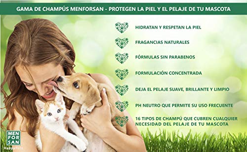MENFORSAN Champú Perros Germen de Trigo para cachorros - 300 ml