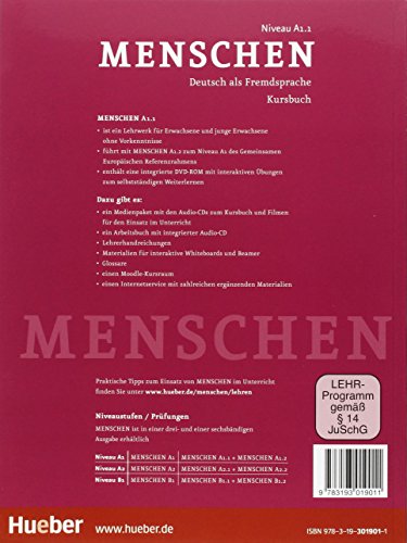 MENSCHEN A1.1 Kb+DVDR+XXL (alum+Guia)