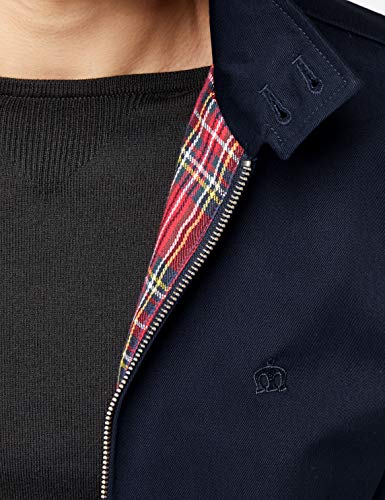 Merc Harrington, Abrigos de Manga Larga Para Hombre, Azul (Navy), Large