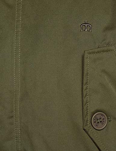 Merc of London Tobias Parka Abrigo, Vert (Combat Green), L para Hombre