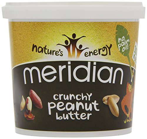 Meridian Natural Crunchy Peanut Butter - No added sugar and no added salt - 1kg