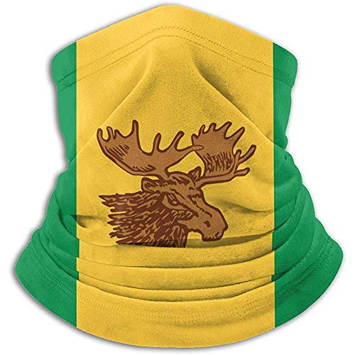 Merle House Calentador de cuello Polainas Alces Banderas de mandíbula Microfibra suave Sombreros Máscara de bufanda facial Para clima frío Mantener el calor